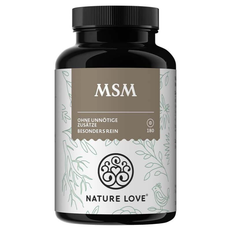 Nature Love MSM 2000mg + Vitamin C 180 tableta Vegan