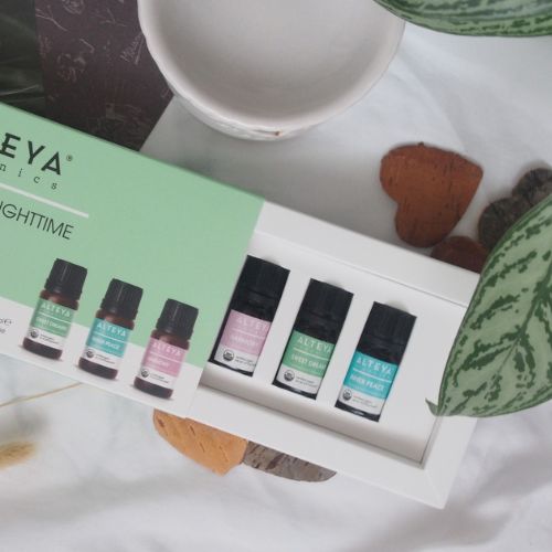 Set eteričnih ulja "noćno opuštanje" Alteya Organics (3 x 5 ml)