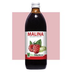 EkoMedica Malina 100% přírodní šťáva, 500 ml