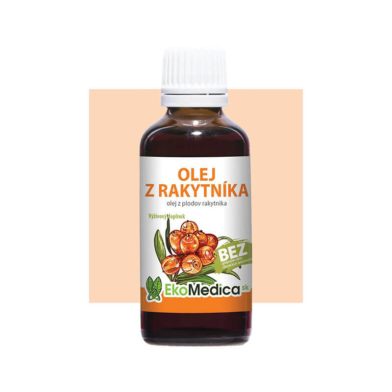 EkoMedica 100% Rakytníkový olej, 50 ml