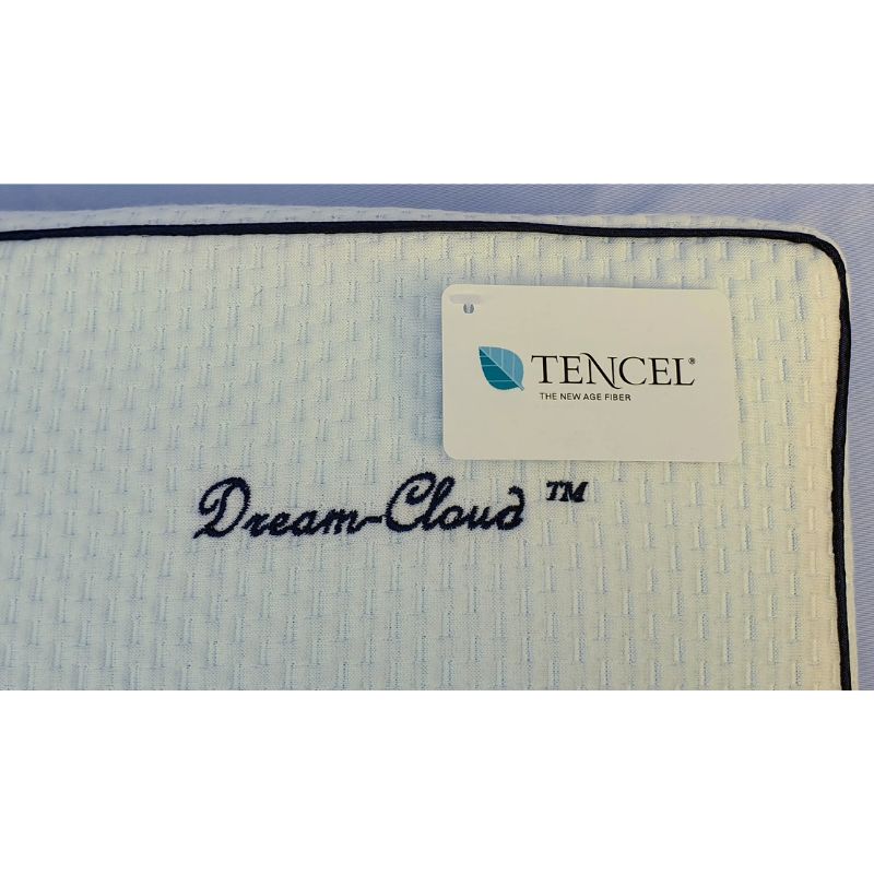 Dream-Cloud Premium ortopedický polštář s chladícím gelem a ventilovanou BIO paměťovou pěnou TENCEL potah