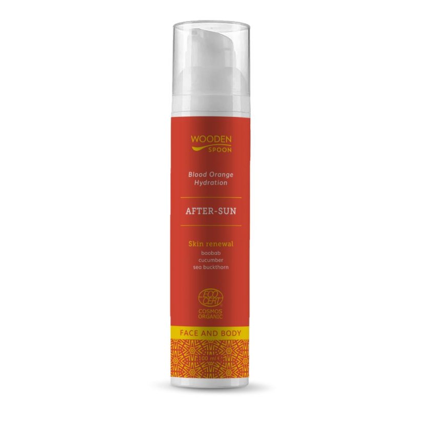 Ulje za poslije sunčanja s crvenom narančom Wooden Spoon 100ml