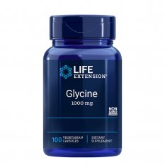 Life Extension Glycín 1000 mg, 100 kapsúl