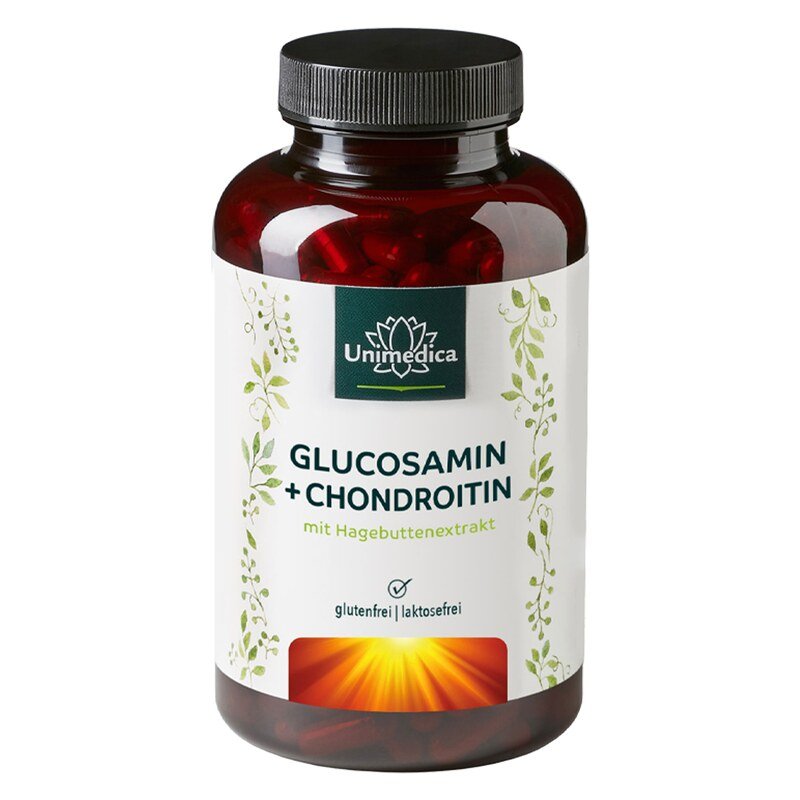 Glukosamin + Chondroitin sulfát - vysoká dávka, 180 kapslí