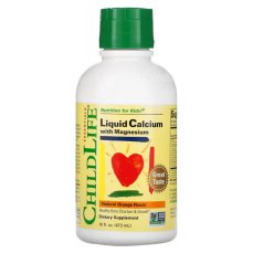 ChildLife Essentials, tekući kalcij s magnezijem, prirodna naranča, 473 ml ChildLife Essentials, tekući kalcij s magnezijem, prirodna naranča, 473 ml