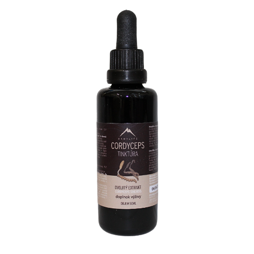 Hrotlife Cordyceps tinktura, CS-4 extrakt, 50 ml