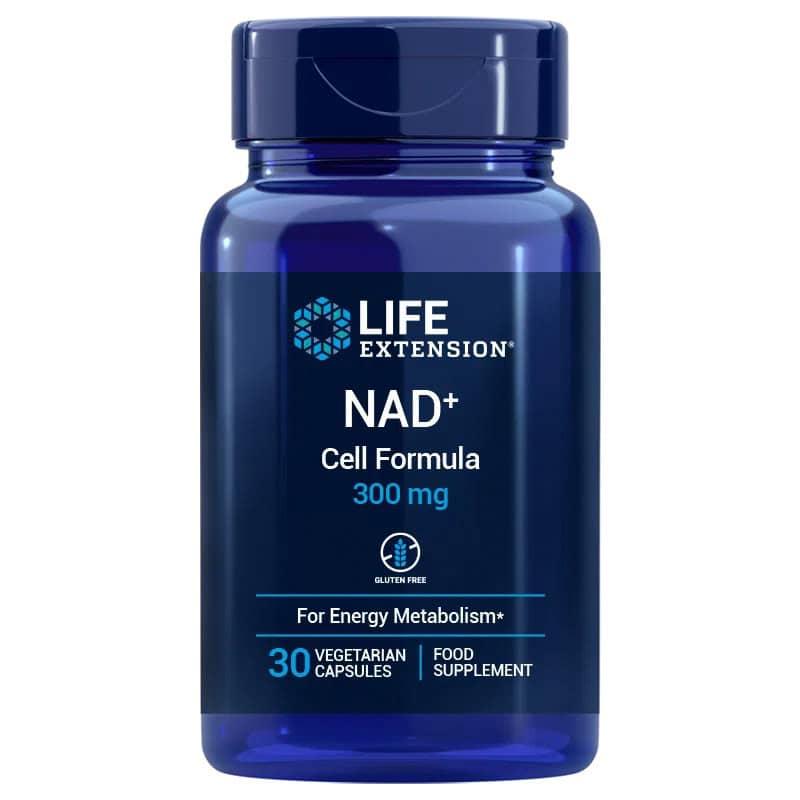 Life Extension NAD+ Cell Formula, nikotinamid ribozid, NIAGEN® 300 mg, 30 kapsula