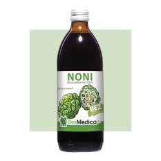 EkoMedica Noni 100% přírodní šťáva 500 ml EkoMedica Noni 100% přírodní šťáva 500 ml