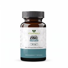 Vitaherbals Chelated Zinc Complex, 100 biljnih kapsula
