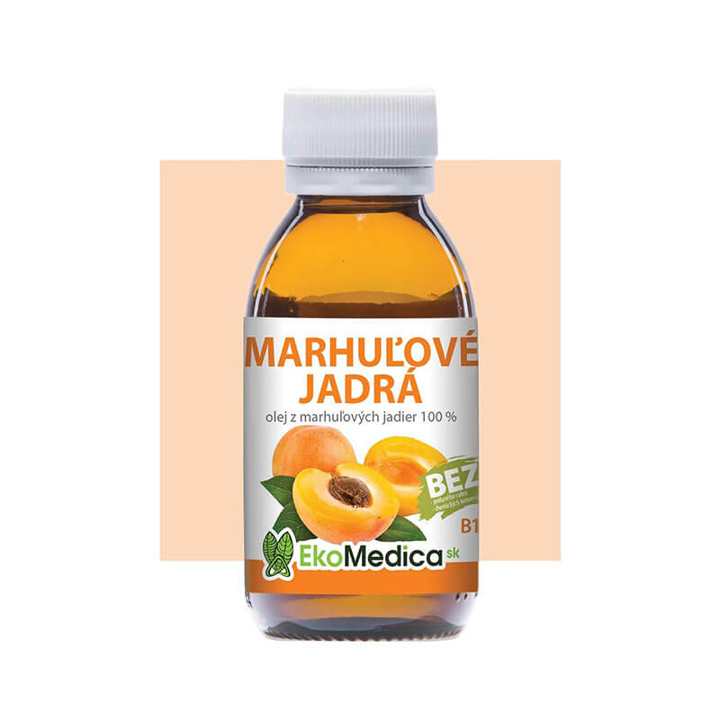 EkoMedica 100% olej z Marhuľových jadier, 100 ml