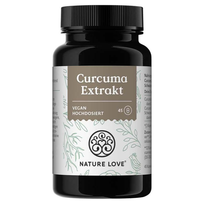 Nature Love kurkuma ekstrakt 45 kapsula