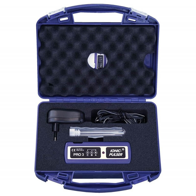 Medionic, Ionic-Pulser® PRO3 generátor koloidního stříbra v balení