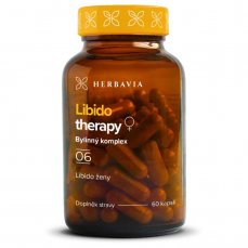 Herbavia Libido therapy, žena bylinný komplex, 60 kapslí