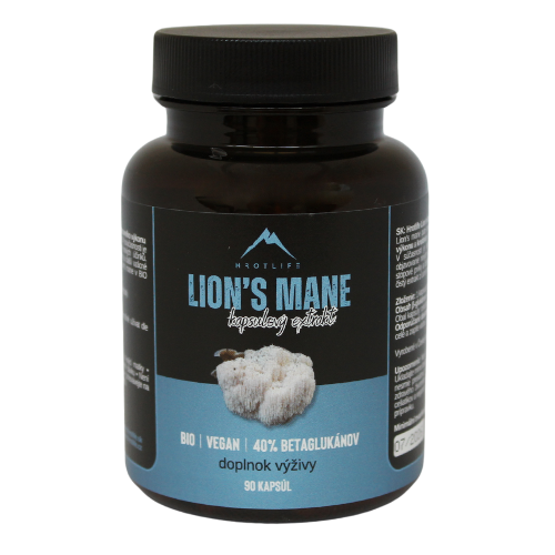 Hrotlife Lion´s mane Hericium, 90 kapslí