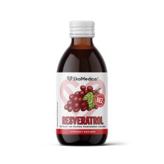 EkoMedica Resveratrol extrakt zo šupiek červeného hrozna, 250 ml EkoMedica Resveratrol extrakt zo šupiek červeného hrozna, 250 ml