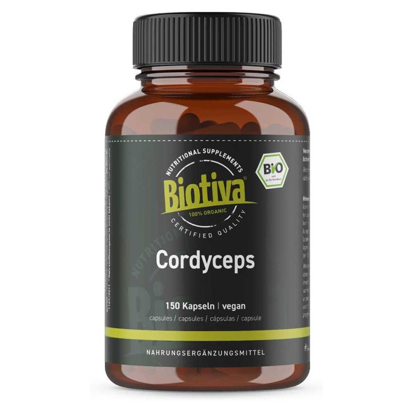 Biotiva Bio Cordyceps 150 kapsula