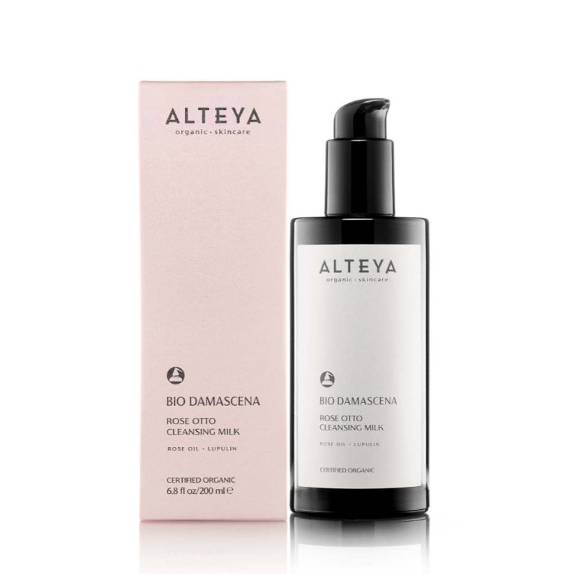 Mlijeko za čišćenje kože Bio Damascena Alteya Organics 200 ml