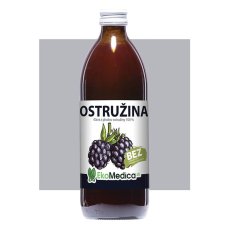 EkoMedica  Ostružina 100% prírodná šťava, 500 ml