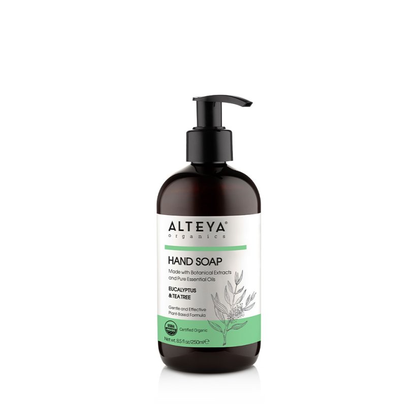 Tekući sapun Eukaliptus i čajevac Alteya Organics 250 ml