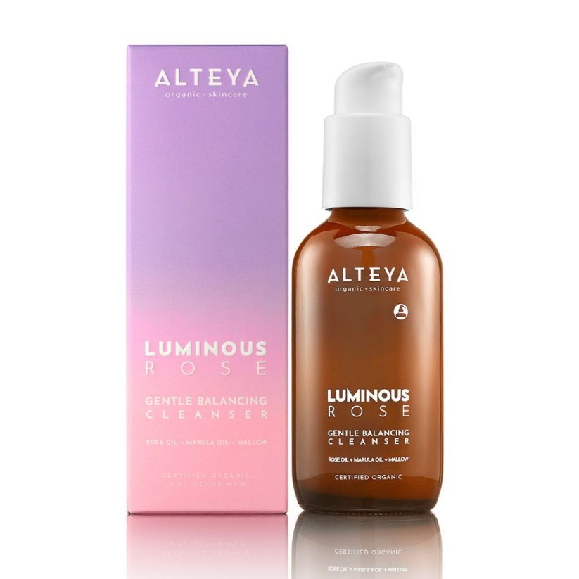 Nježno harmonizirajući losion za kožu Luminous Rose Alteya Organics 120ml