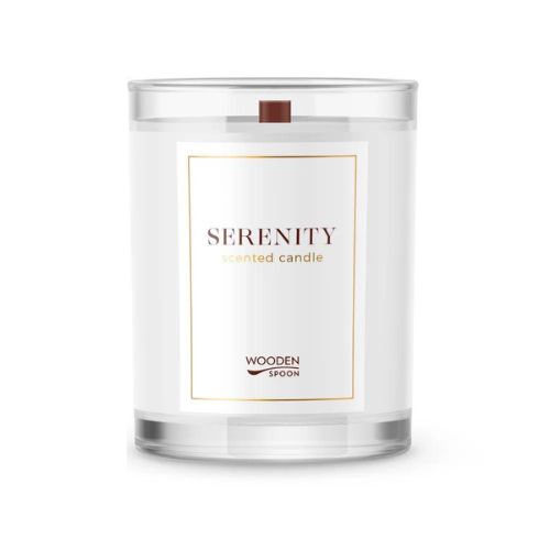 Sójová vonná svíčka Serenity Wooden Spoon 200g