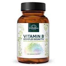 Unimedica Bioaktivní vitamín B komplex Quatrefolic®, 180 kapslí