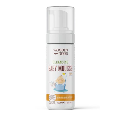 Dětská čistící pěna Cotton kiss Wooden Spoon 150ml