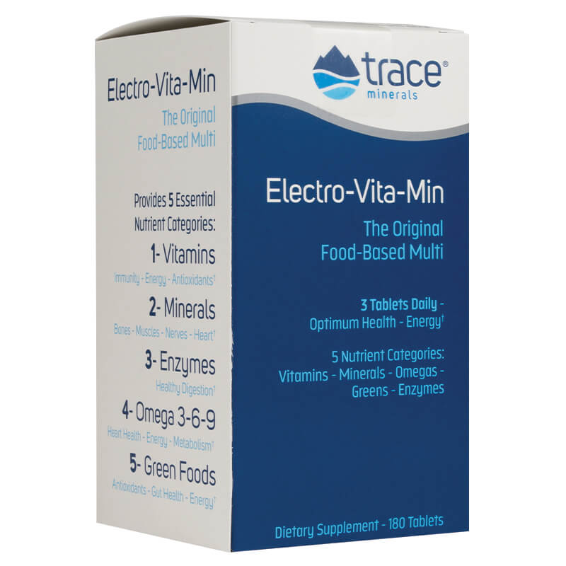 Trace Minerals Electro-Vita-Min s Omega 3-6-9, 180 tabliet