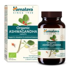 Himalaya Organic Ashwagandha extract BIO, 60 kapslí