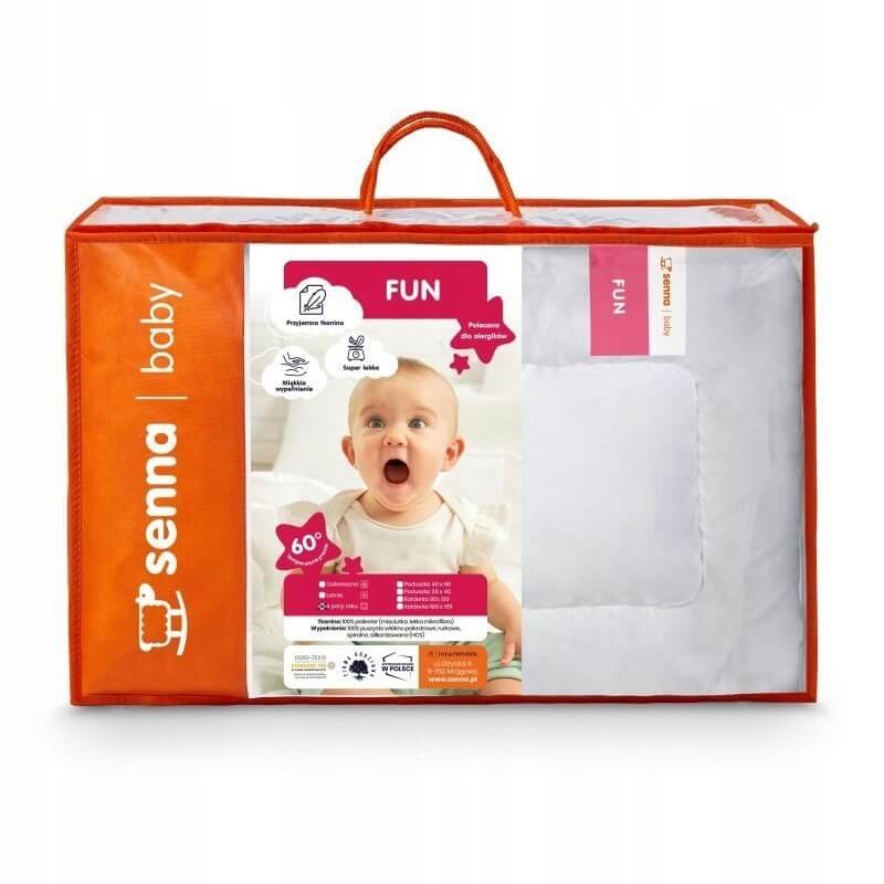 Senna Baby dječji poplun i jastuk FUN 4 godišnja doba 100x135