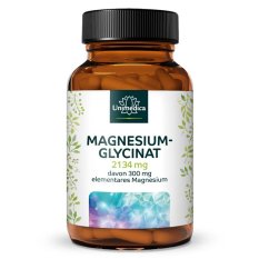 Unimedica Magnesium Bisglycinate 300 mg – chelátová forma, 180 kapslí
