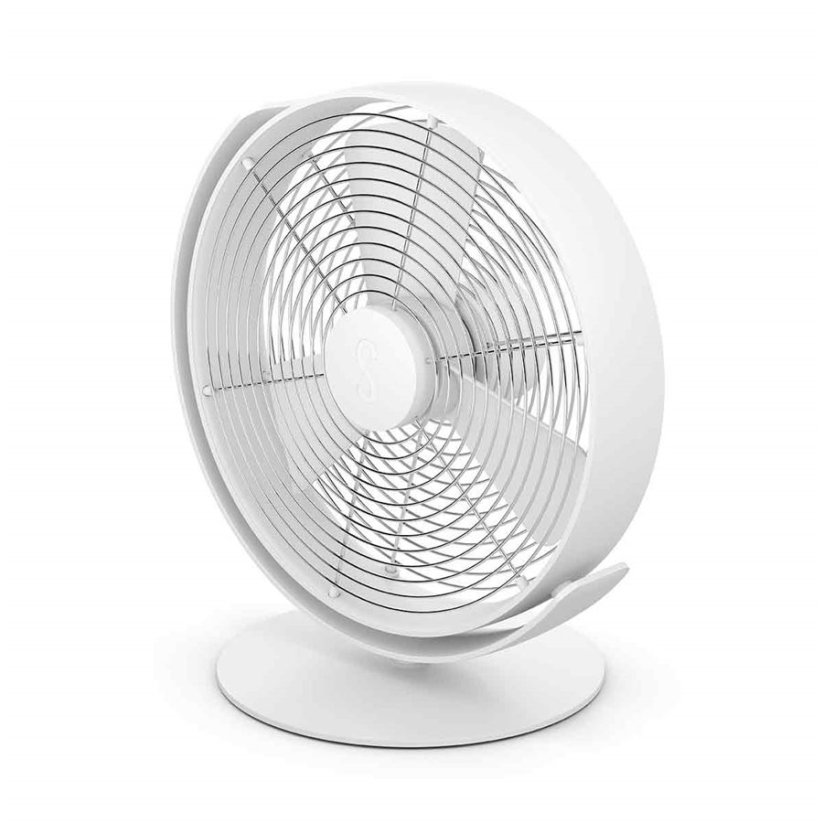 Stolní ventilátor Stadler Form Tim White s USB napájením