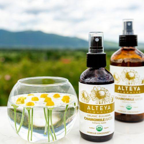 Heřmánková voda sprej v skle Alteya Organics 120 ml