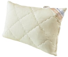 Inter-Widex luxusní prošívaný polštář s ovčí vlnou Merino 50x60