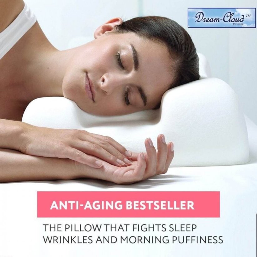 Dream-Cloud Premium anatomski jastuk od BIO memory pjene protiv bora