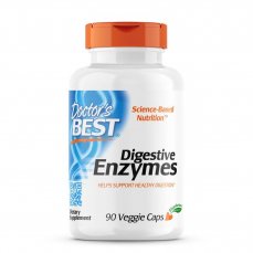 Doctor's Best Digestive Enzymes - tráviace enzýmy, 90 kapsúl