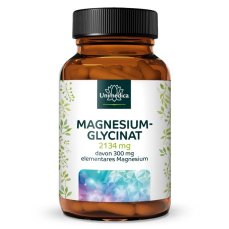 Unimedica Magnesium Bisglycinate 300 mg – chelátová forma, 180 kapslí