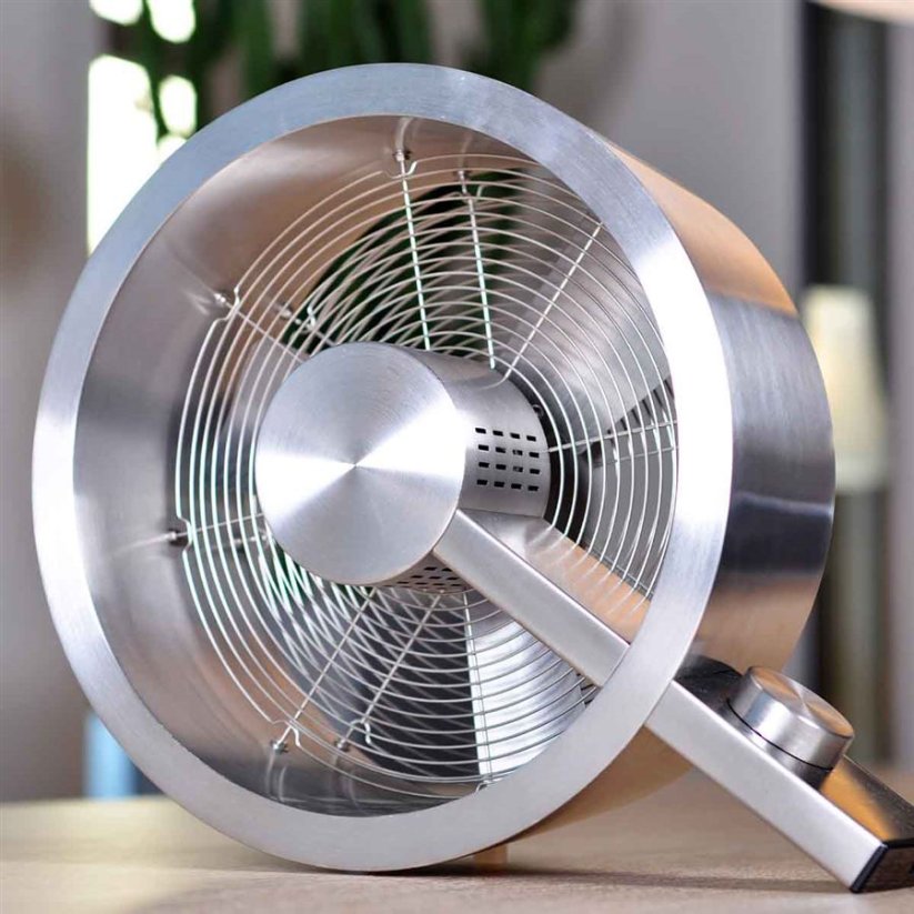 Tichý podlahový ventilátor Stadler Form Q Metal