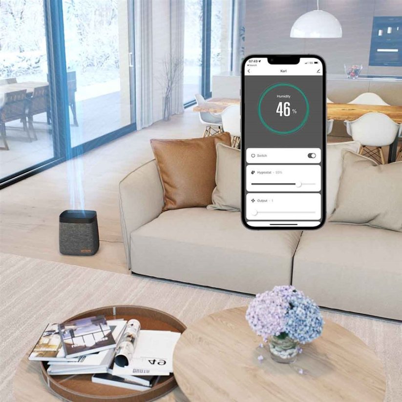 Evaporativni ovlaživač s Wi-Fi Stadler Form Karl s Wi-Fi