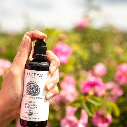 Ružina vodica u spreju u čaši - Alteya Organics 100 ml
