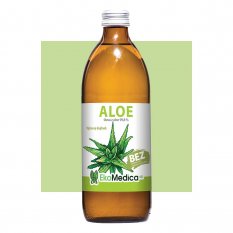 EkoMedica Aloe 99.8% prírodná šťava, 500 ml