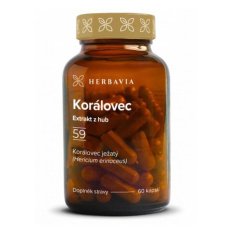 Herbavia Korálovec extrakt 60 kapslí Herbavia Korálovec extrakt 60 kapslí