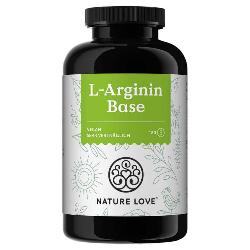 Nature Love L-Arginin Base 180 kapsúl Vegan