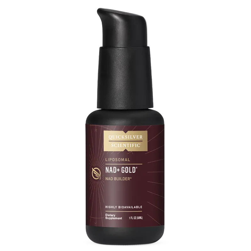 Quicksilver Scientific Liposomal NAD+ Gold®, liposomalni oblik, 30 ml