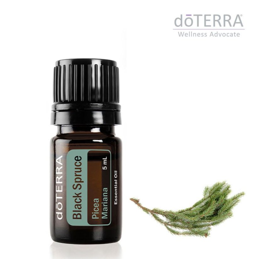 Esenciální olej doTERRA, Smrk černý, 15 ml