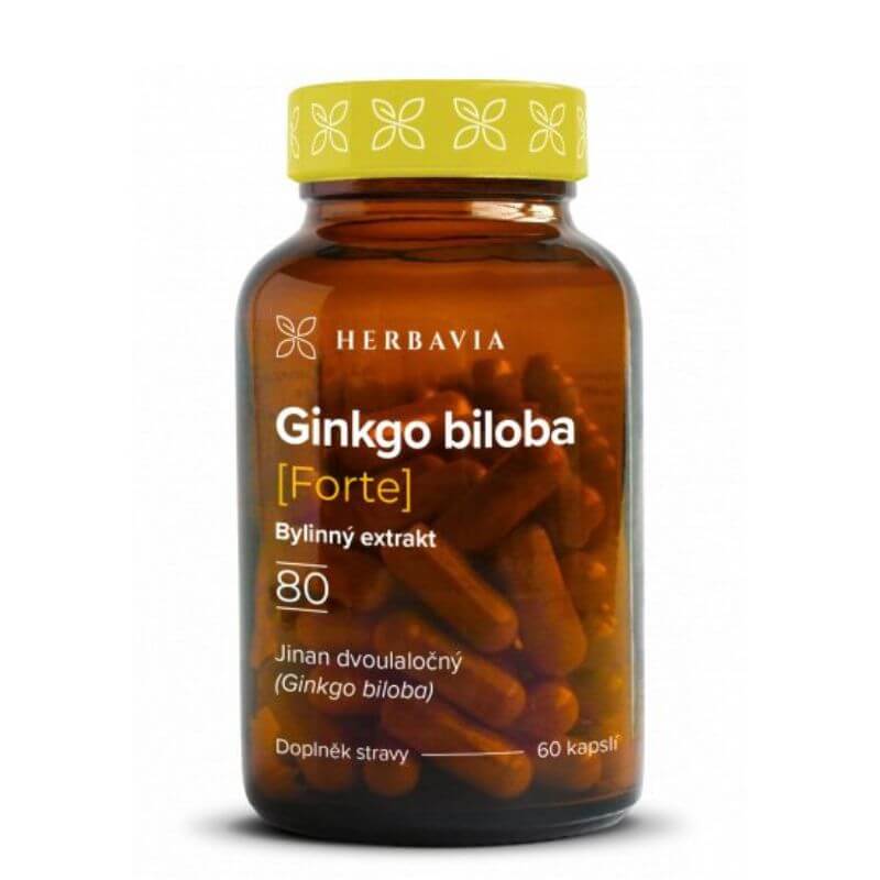 Herbavia Ginkgo Biloba Forte 60 kapslí