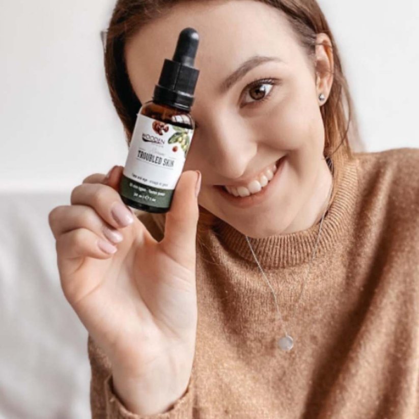 Serum za problematičnu kožu s uljem tamana i marule WoodenSpoon 30ml