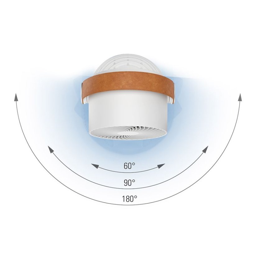 Stolový ventilátor Stadler Form Leo s 3D osciláciou