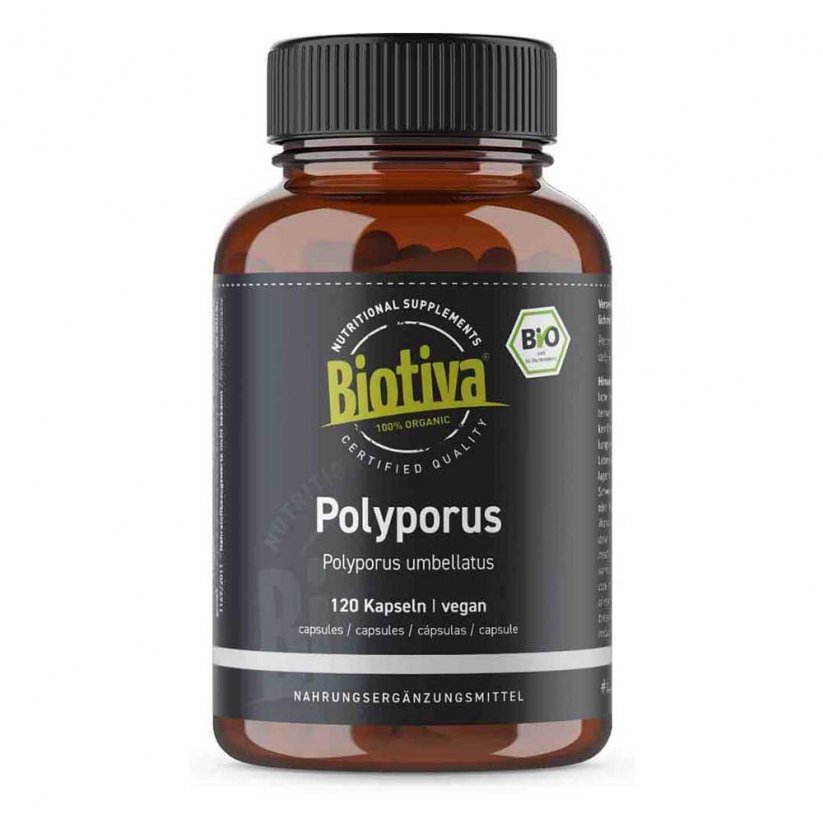 Biotiva Bio Polyporus 120 kapslí