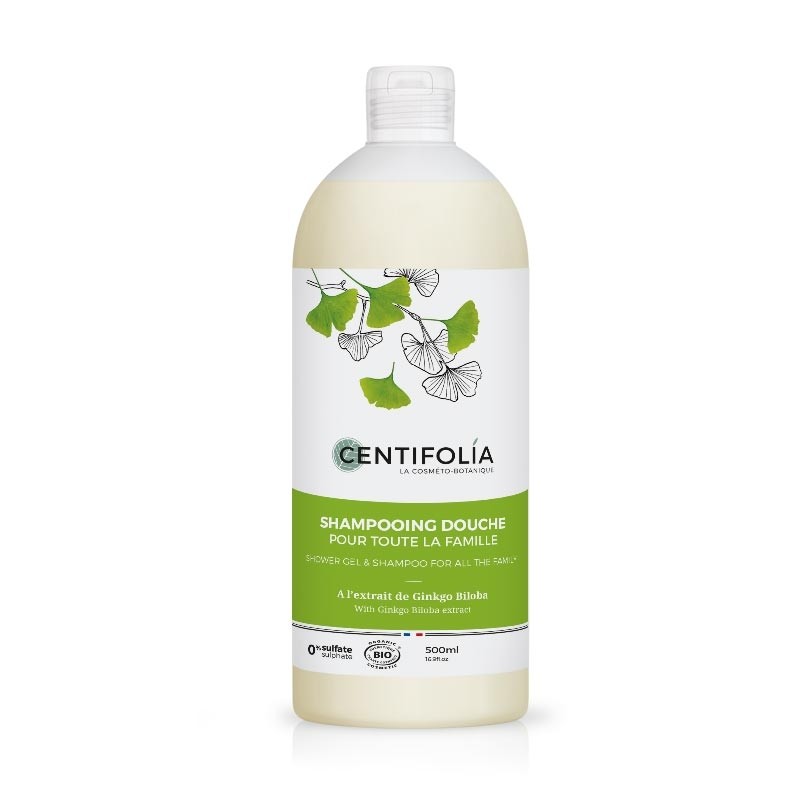 Sprchový gél a šampón 2 v 1 pre celú rodinu Centifolia 500 ml